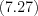 LaTeX formula: (7.27)